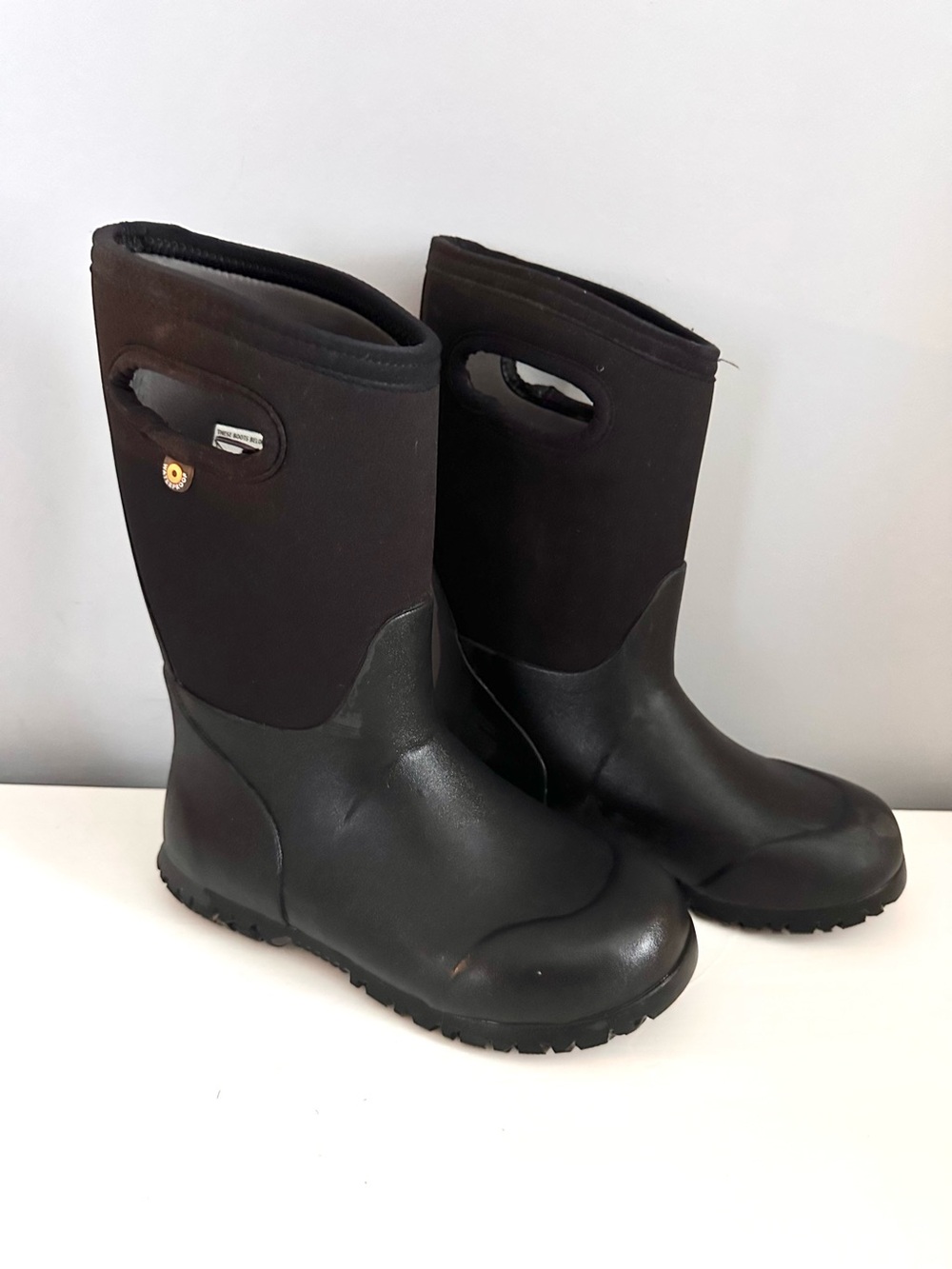 Bogs Classic II Insulated Boots - Black, Waterproof, Insulated, Pull On, Size 2